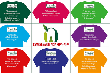 FrantOlio Casale Abate: la maglietta celebrativa della Raccolta delle Olive 2024-2026